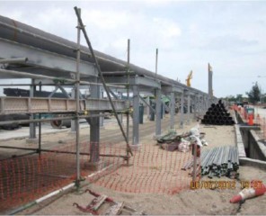 Piping and Structural Steel Works @ Universal Terminal
